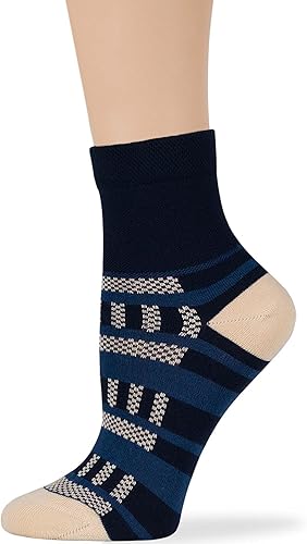 Miniatura 5 de 7BIGSTARS KINGDOM Women's Ankle Non-Binding Diabetic Socks-L-M-4 Pack-Multicolor