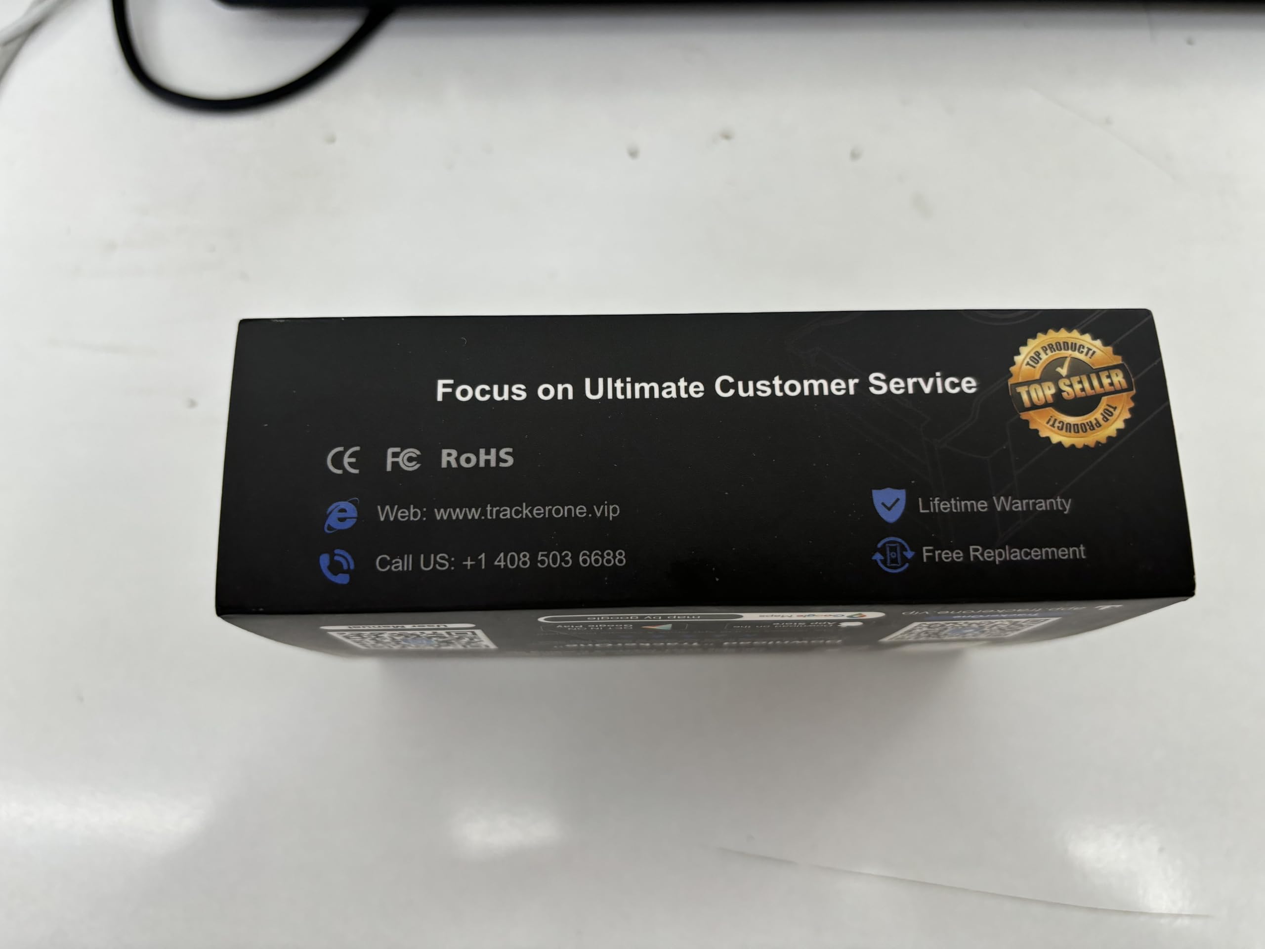 Lokalizator GPS do samochodów, motocykli i psów, 90 dni czuwania 6000 mAh, alarm antykradzieżowy, globalne śledzenie w czasie rzeczywistym - bezpłatna karta SIM, aplikacja w zestawie, ukryty GPS