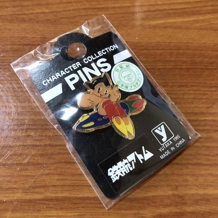 手塚治虫 ピンバッジ ピンズ 第21回 手塚治虫文化賞 ピンバッジ ピンズ 三つ目がとおる 写楽保介