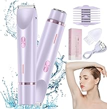 Beauty Bloom Electric Razor, Beauty Bloom 2.0, Beauty Bloom Trimmer, Beauty Bloom Razor for Women, Comfort 2 in 1 Electric Lady Shaver for Wet & Dry Use Purple