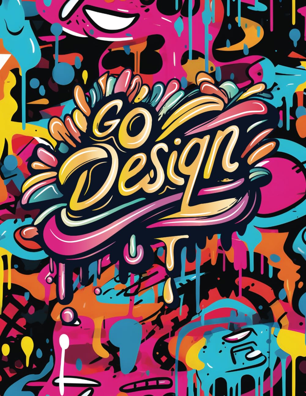Sketchbook Graffiti: Notebook For Sketching, Drawing, Painting Or Doodling. Sketchbook Blank Paper for Graffiti Artists 300 Pages'