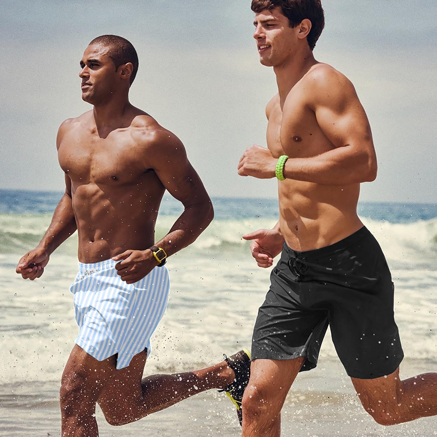 COOFANDY Men's Swim Trunks Quick Dry Board Shorts Swimsuit Swimwear Bathing Suit - Image 4