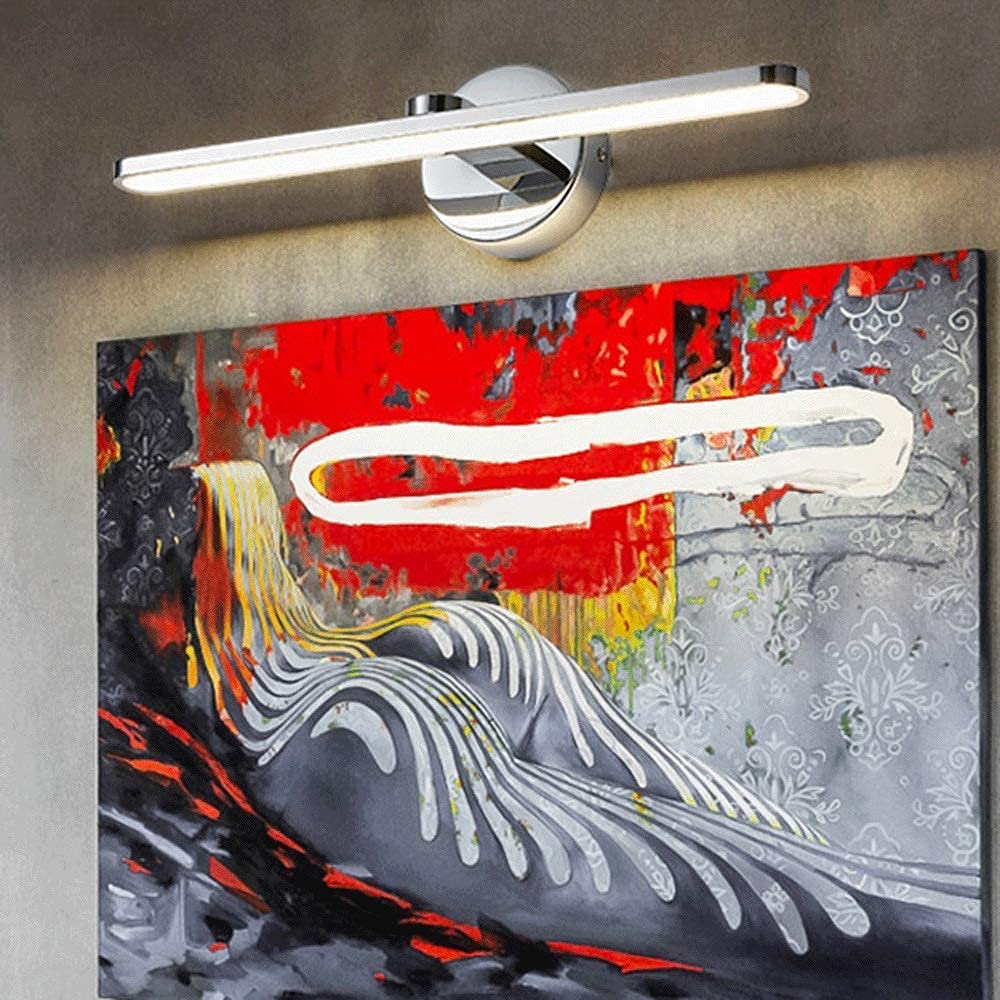 Led Luświatło Łazienka Próżność Lampa Ścienna Metal + Akrylowe Lulampa Przednia Dla Hotelu Toaleta Łazienka Lampa Ścienna Oprawa Oświetleniowa Nieściemna 9.4W 3000K
