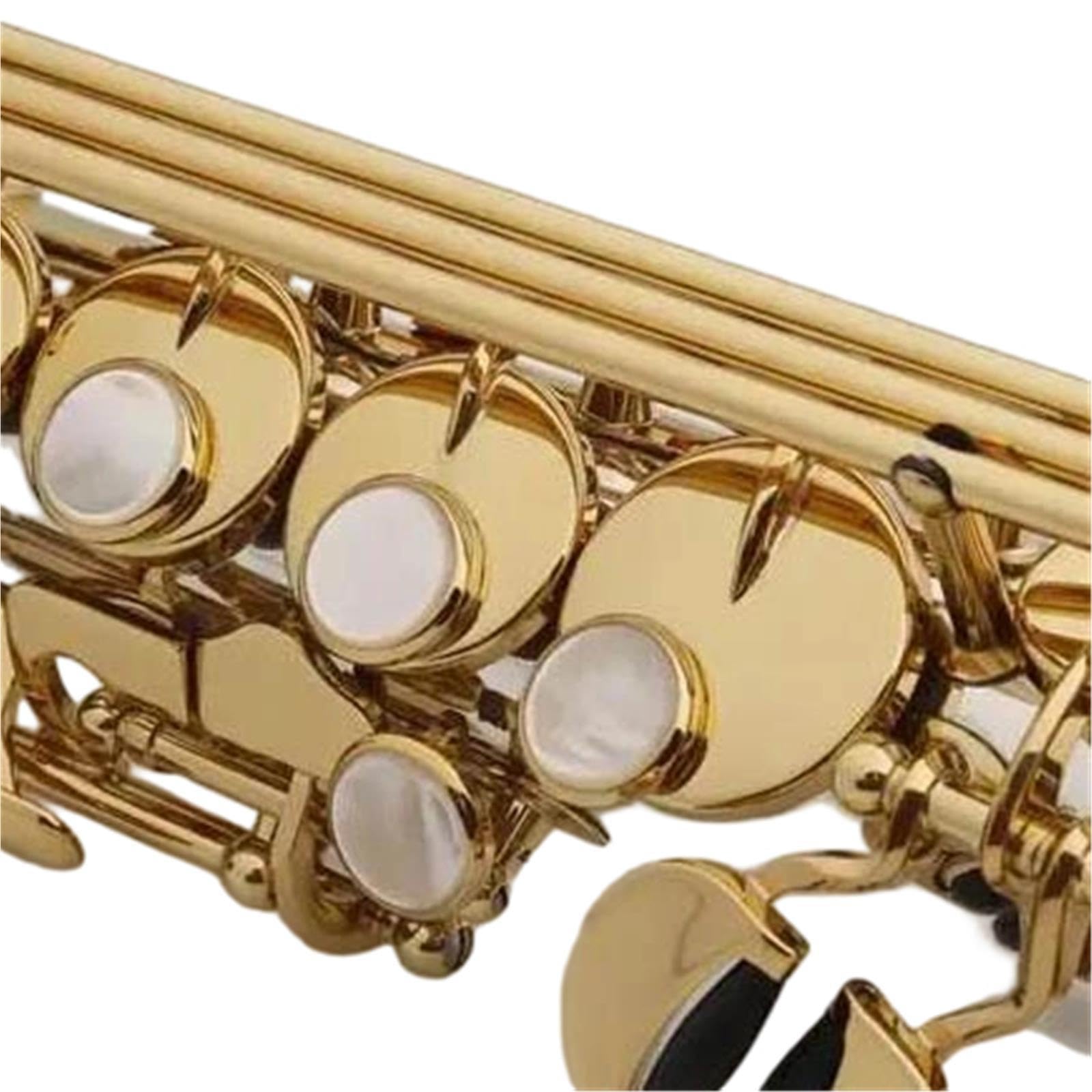 Profesional Saxofón Saxofón Saxophone Si Bemol Plateado