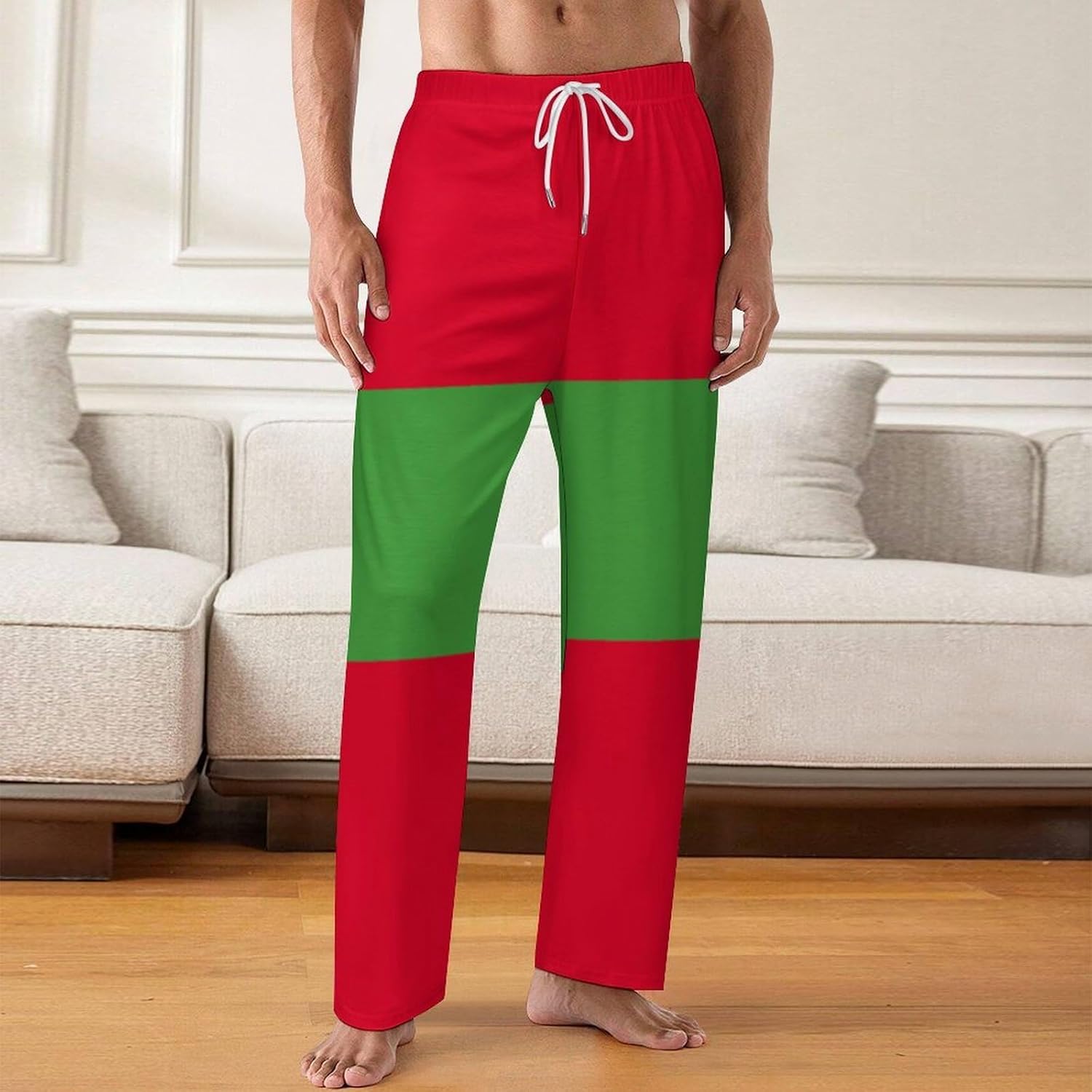 Adugen Origei Men Pajama Pants Sleepwear Uzbekistan Flag Men Sleepwear Sweet Pj Bottoms