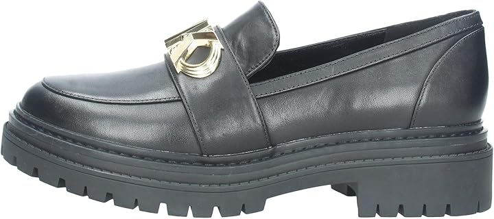 Scarpe michael kors parker lug loafer sneaker donna 40h3pkfp1b-200