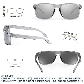 サングラスFocus46-23 ゼクー フーバー F-1960 (TVS/BM) マットブラック 偏光