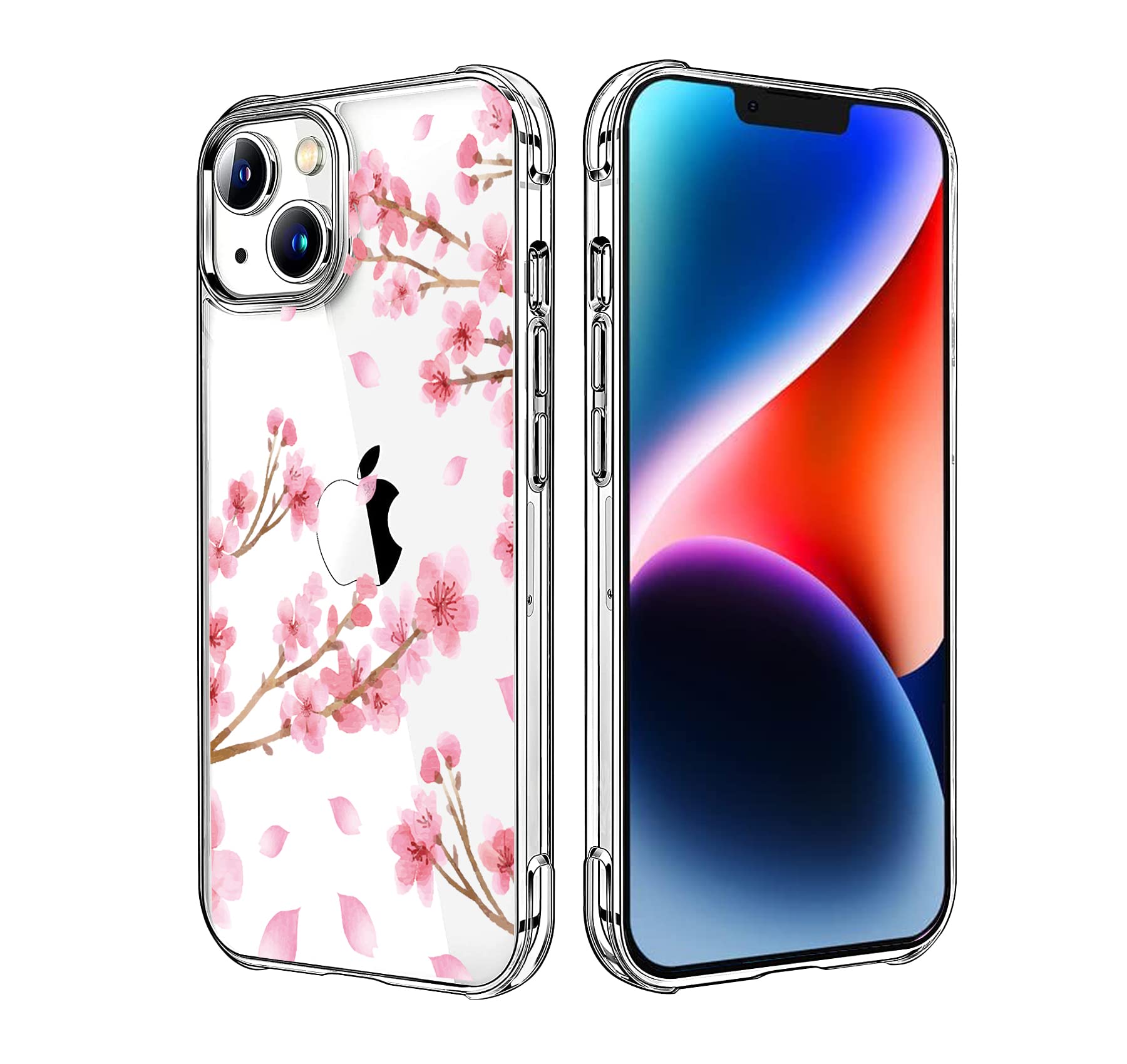 iPhone - sakura  Amazon.com: HEYORUN Cherry Blossom Case Compatible for