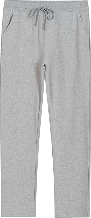 Weintee Womens 34" Inseam Tall Cotton Sweatpants with Pockets
