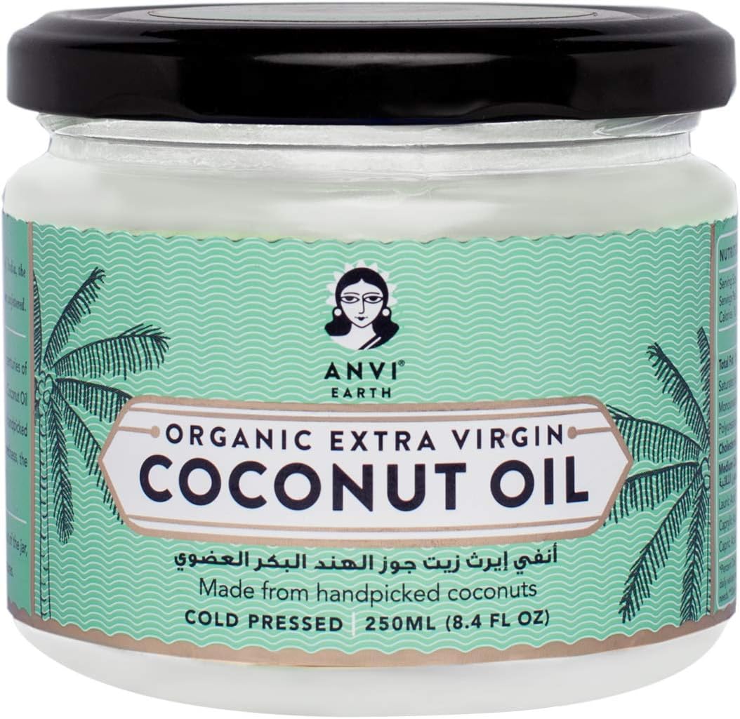 Anvi Earth Organic Extra Virgin Coconut Oil 250 ml