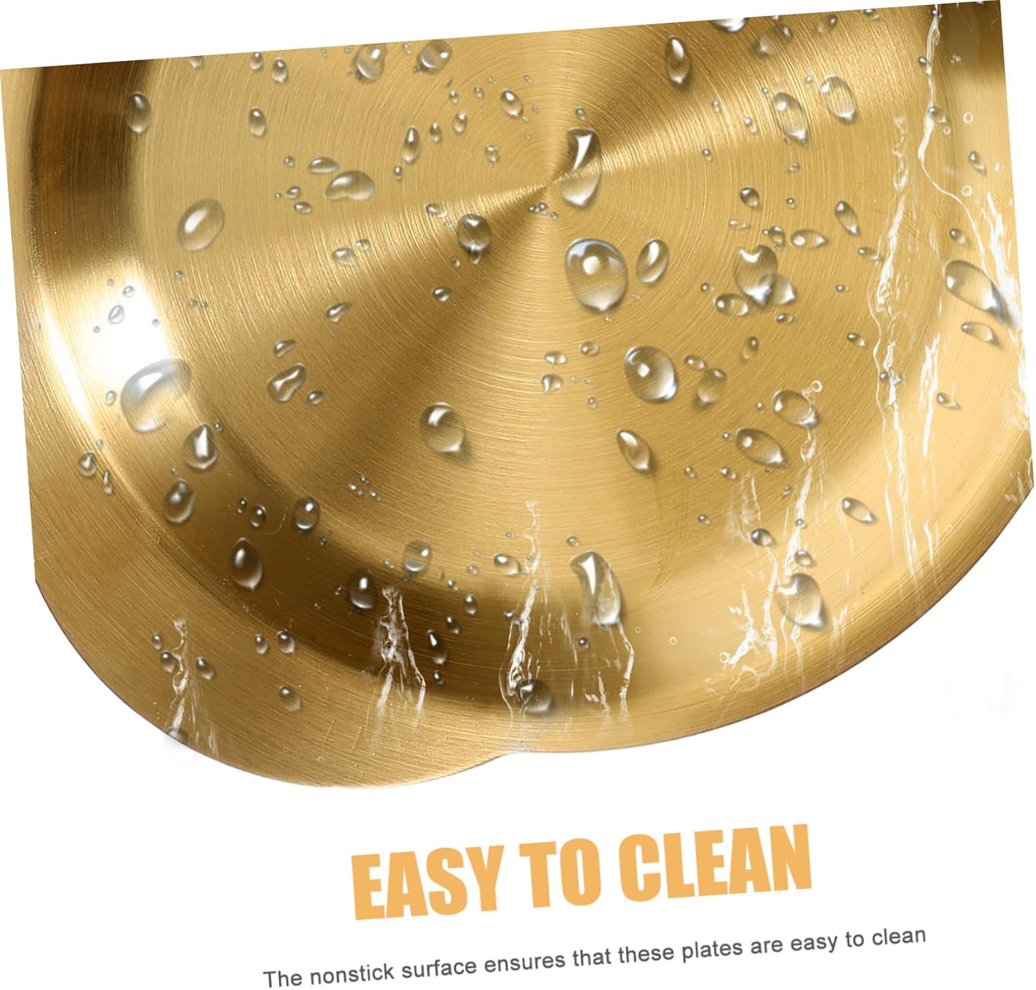 3pcs Korean Style Stainless Steel Snack Plates Elegant Serving Trays for Bbq Fruits Pastries Food Serving Dishes for Home Parties Camping