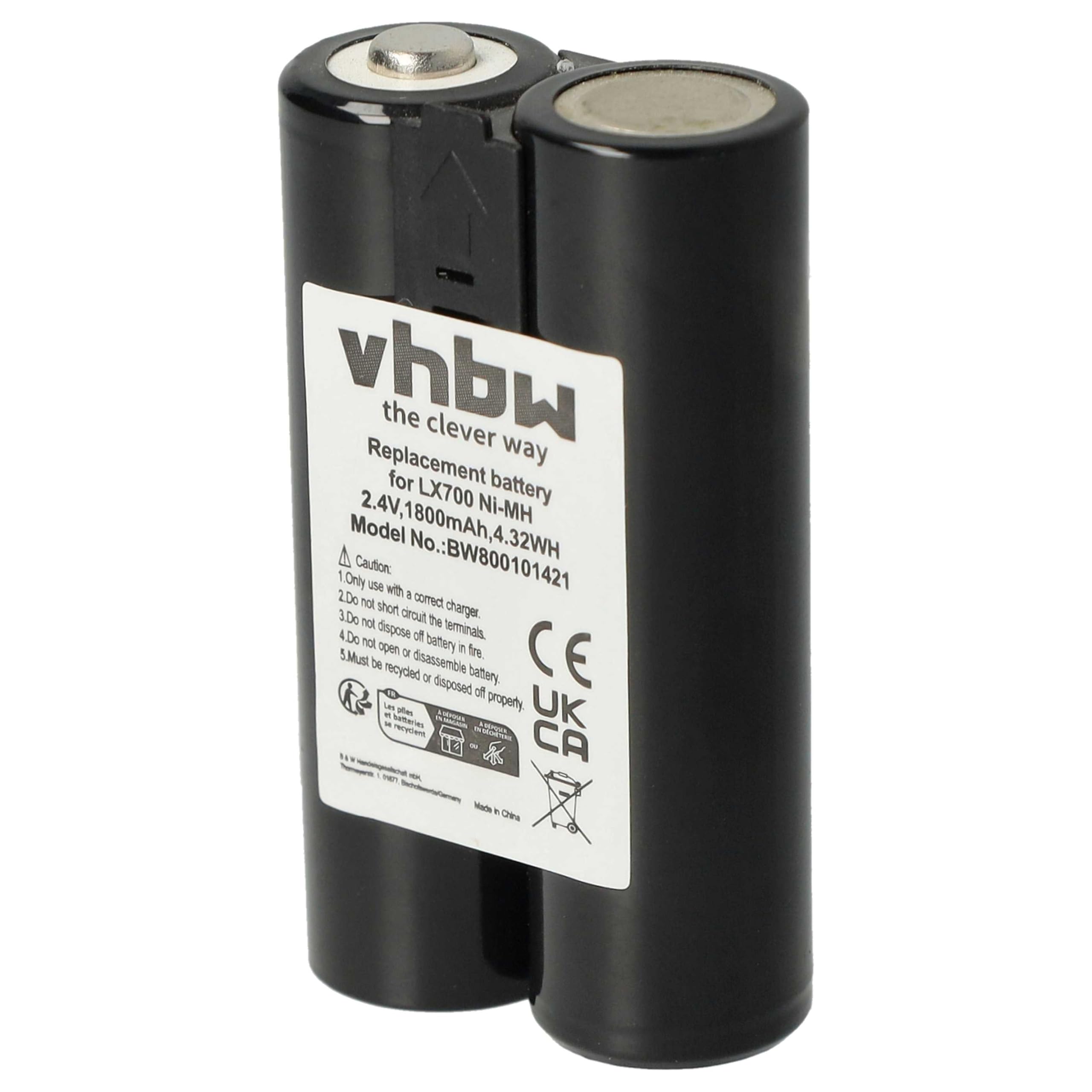 Batterie Vhbw 1800mAh NiMH Pour Logitech LX700 Cordless Desktop - Remplacement Neuf