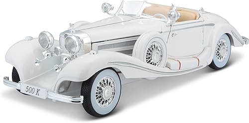 Maisto 1936 M-B 500 K Type Specialroadster modelo a escala de fundición 118