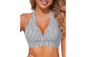 Halter Bikini Top for Ample Cleavage