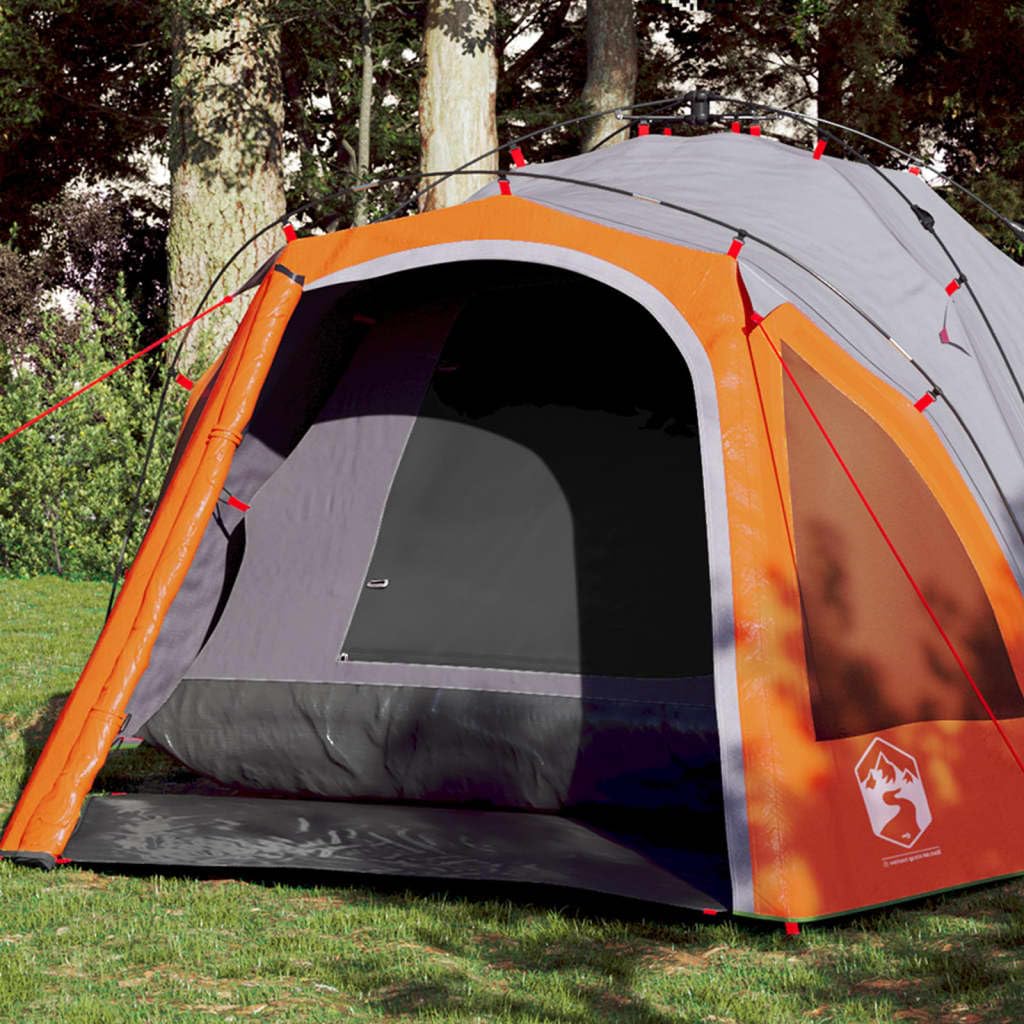 Tienda de campaña domo para personas verde, sistema de liberación rápida, poliéster impermeable con revestimiento de PU, tienda de campaña al aire libre xx,cm, fácilmente portátil, para aventuras de