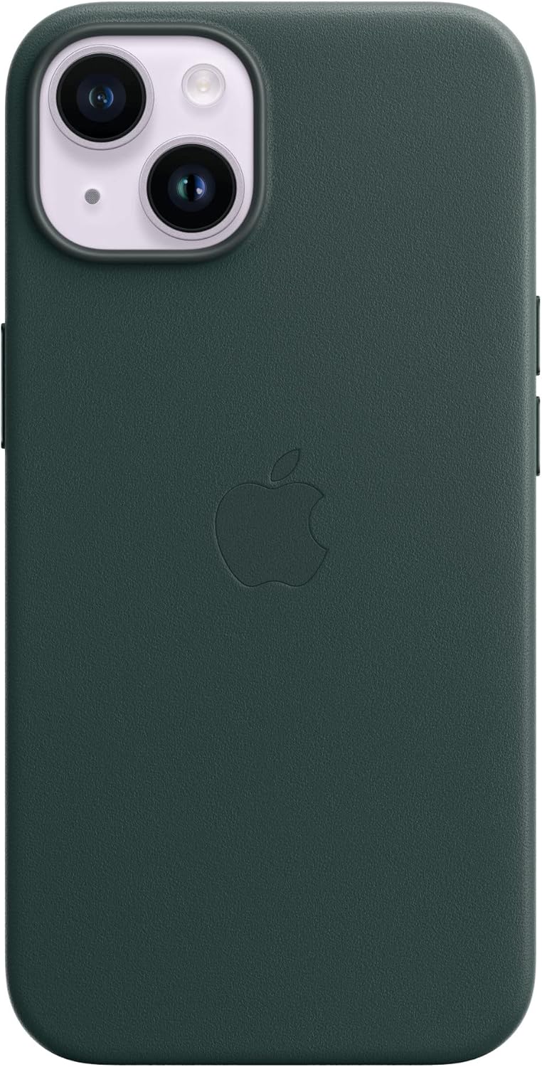 Apple iPhone 14 Leather ⁤Case with MagSafe⁤ - Forest Green: ⁣Detailed Review & Recommendations