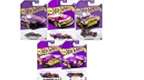 Mattel Hot Wheels Pearl & Chrome, 57th Anniversary Collection, Set of 5 Die-Cast Cars, 1:64 Scale