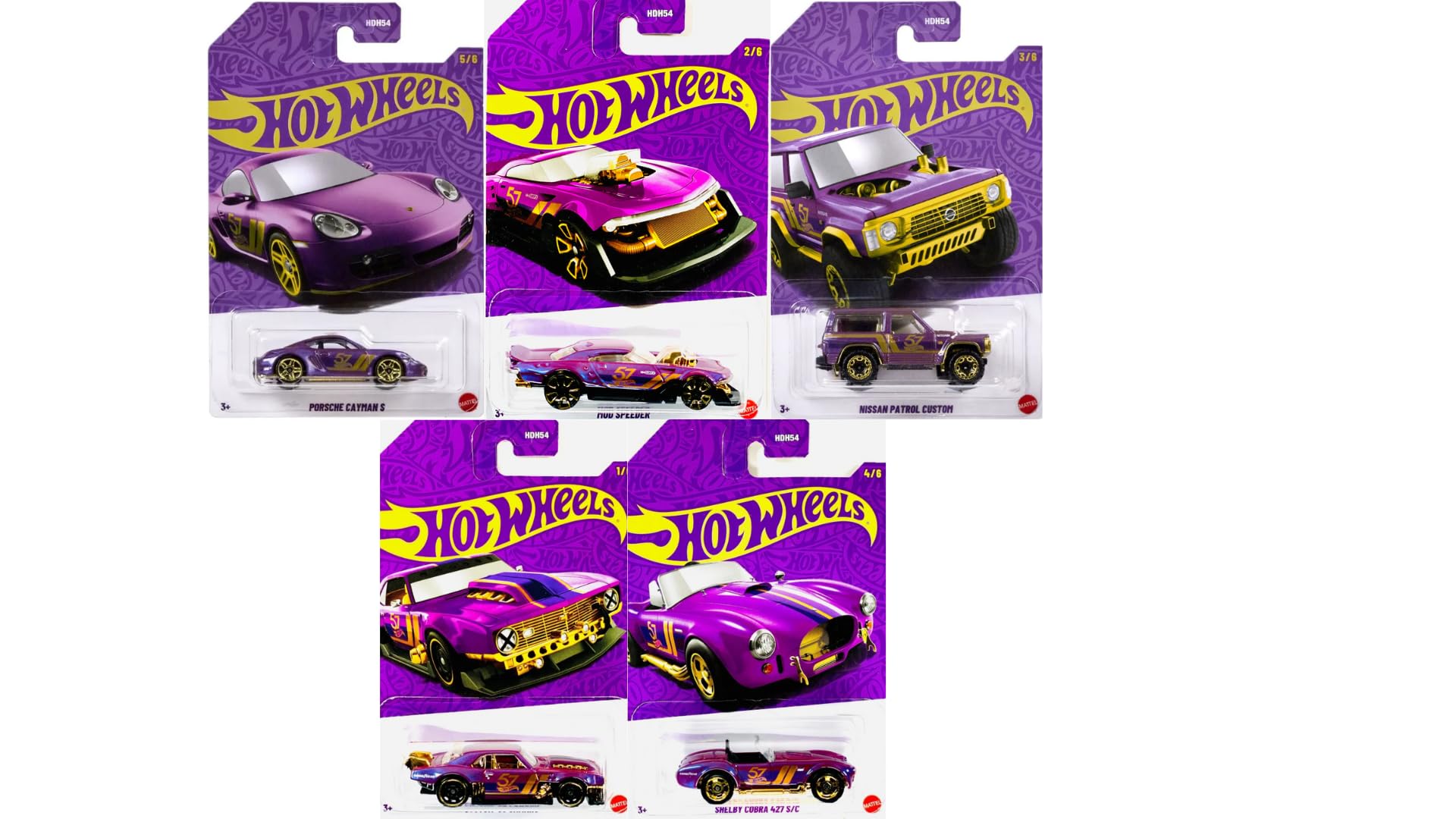 ホットウィール　パール&クローム　us版 Amazon.com: Mattel Hot Wheels Pearl & Chrome, 57th Anniversary