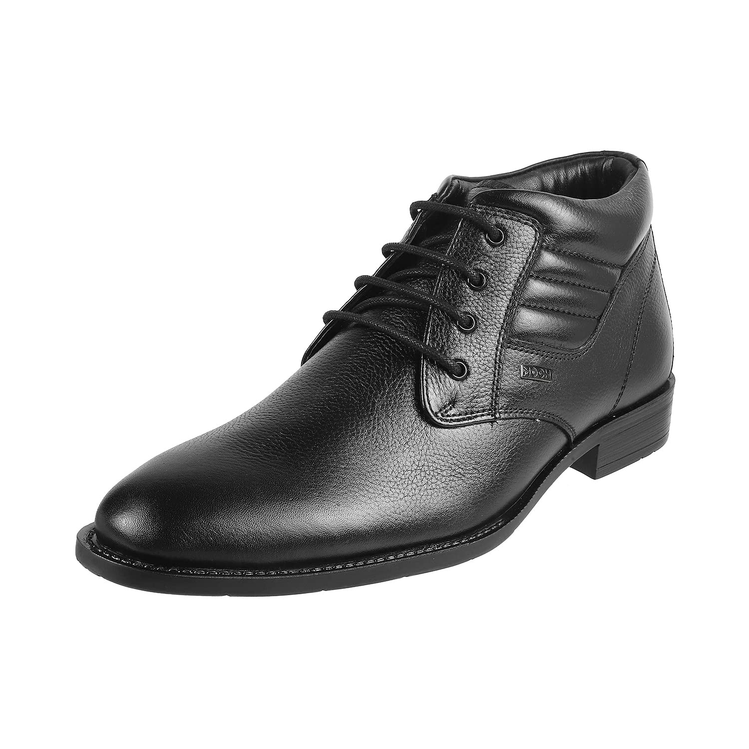 Mochi Mens Leather Black Boots (Size (8 UK (42 EU)) (B09QLGB762) Amazon Price History, Amazon Price Tracker