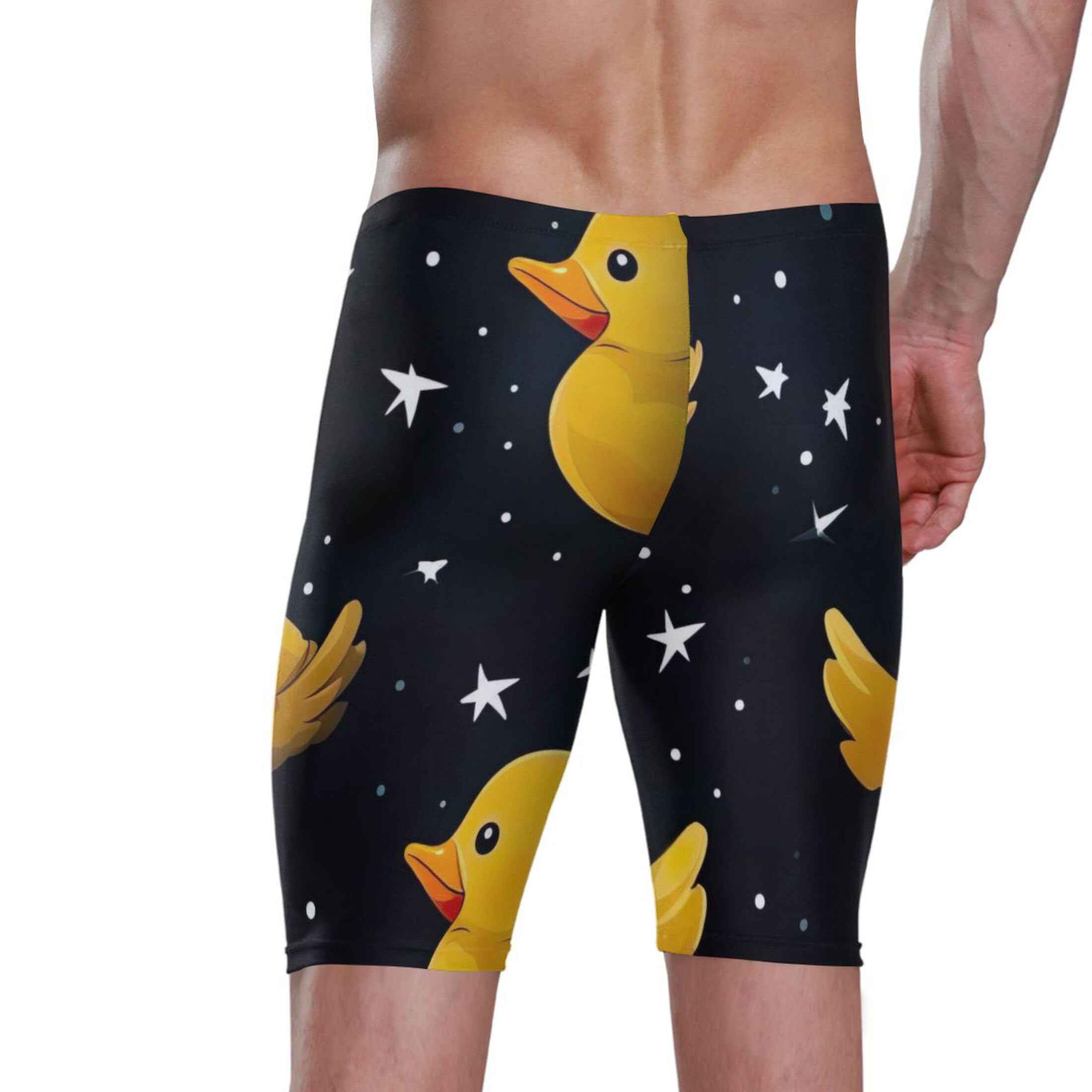Little Yellow Duck Men's Swim Jammers Racing & Training Swimsuit Fast, Flexible,Comfortable XXXL B0402347