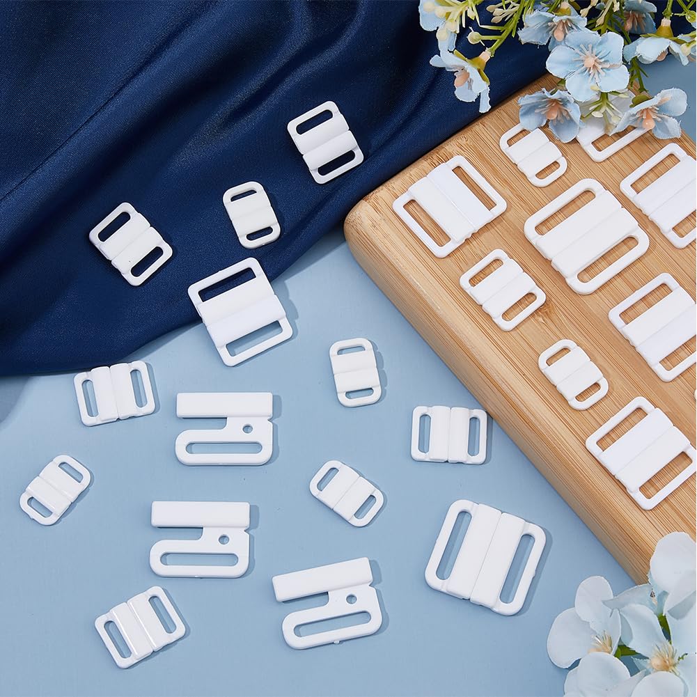 8 Clip Reggiseno Antiscivolo - Nero, Bianco, Trasparente E Color Carne, Per Spalline Nascoste - Foto 7