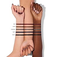 Vista 4 de e.l.f. Delineador de ojos retráctil No Budge, cremoso, ultra pigmentado e impermeable, crea líneas atrevidas y definidas, vegano y libre