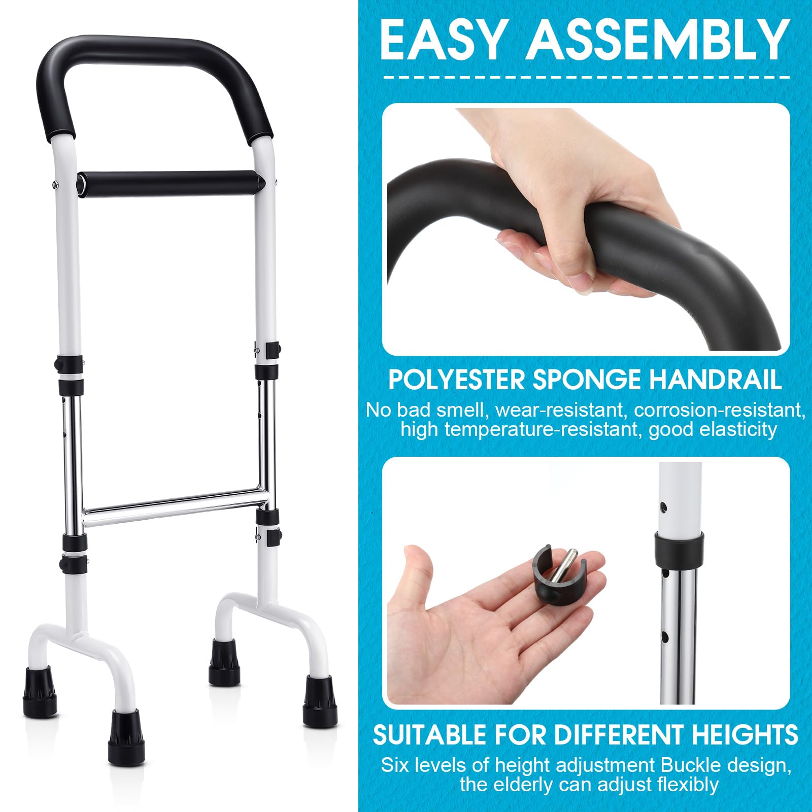 Standing Walking Cane - Senior Mobility Aid -5 Standing Walking Cane - Senior Mobility Aid -5