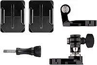 Suporte Frontal e Lateral Para Capacete GoPro