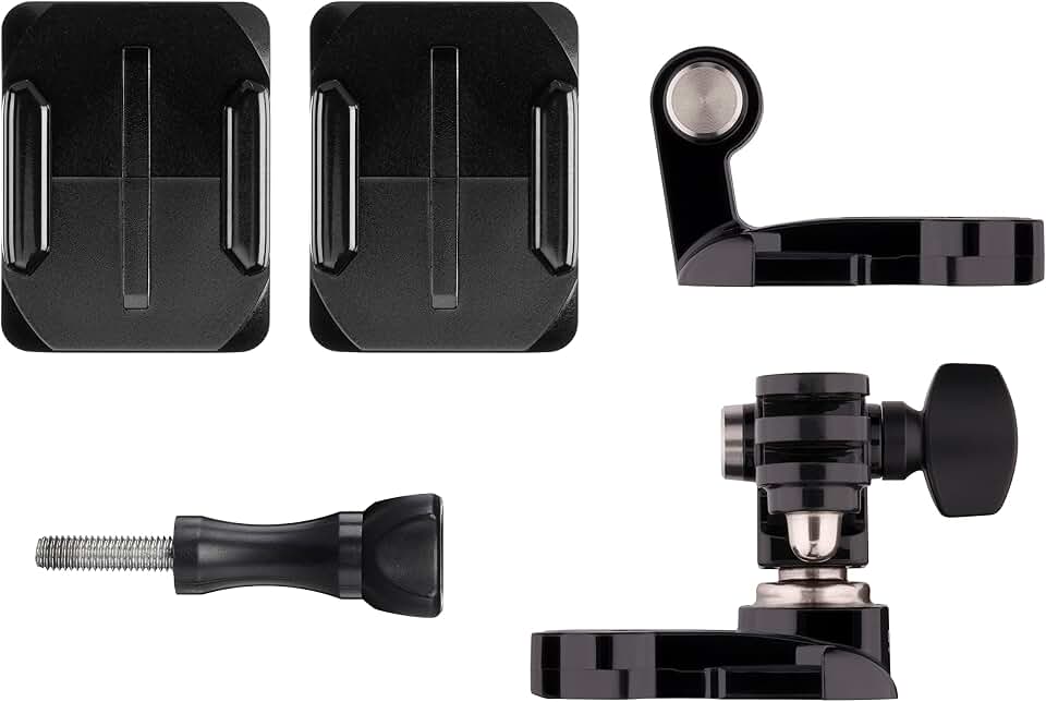 Suporte Frontal e Lateral Para Capacete GoPro