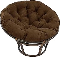 Vista 5 de Cojín de microgamuza para sillón papasan, color sólido, de Blazing Needles