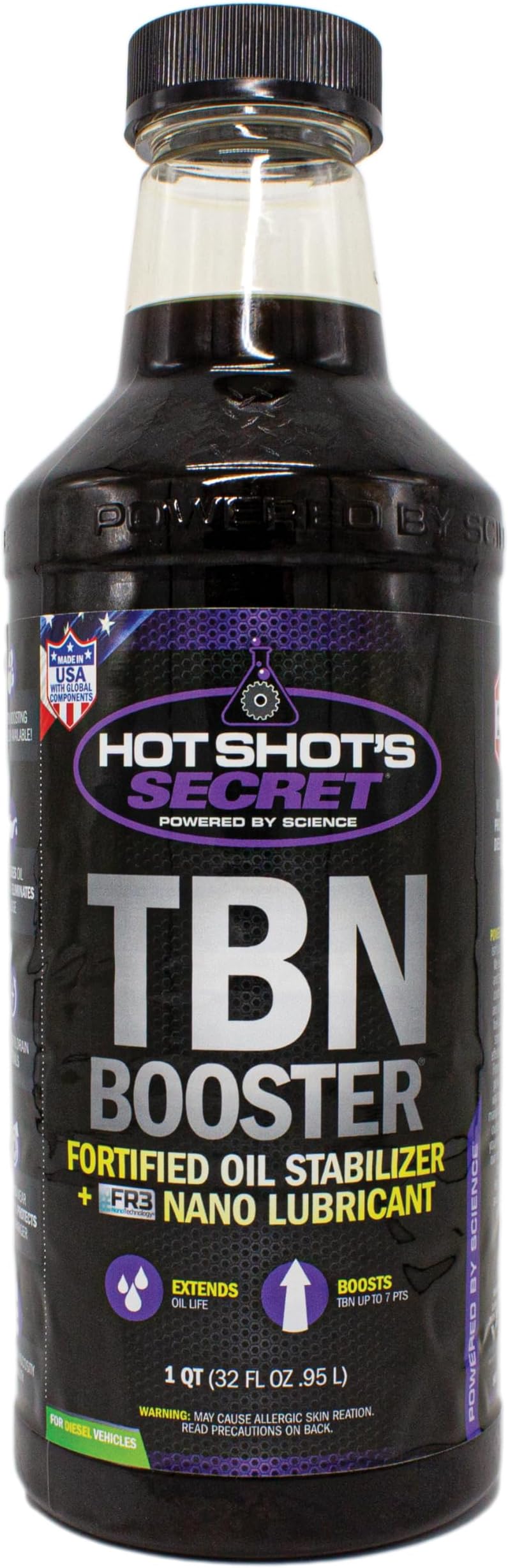 TBN Booster Oil Additive 32 Fluid Ounce, Purple (HSSTBN32Z)