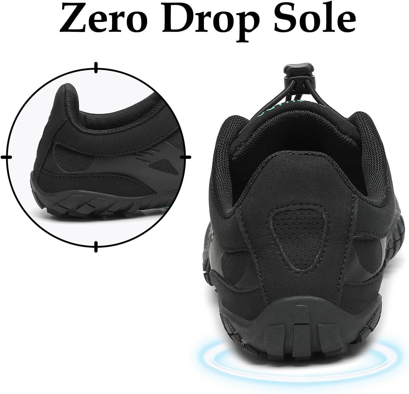 SAGUARO — обувь для ходьбы босиком, унисекс, с широким носком и подошвой Zero-Drop — мягкая, нескользящая, дышащая