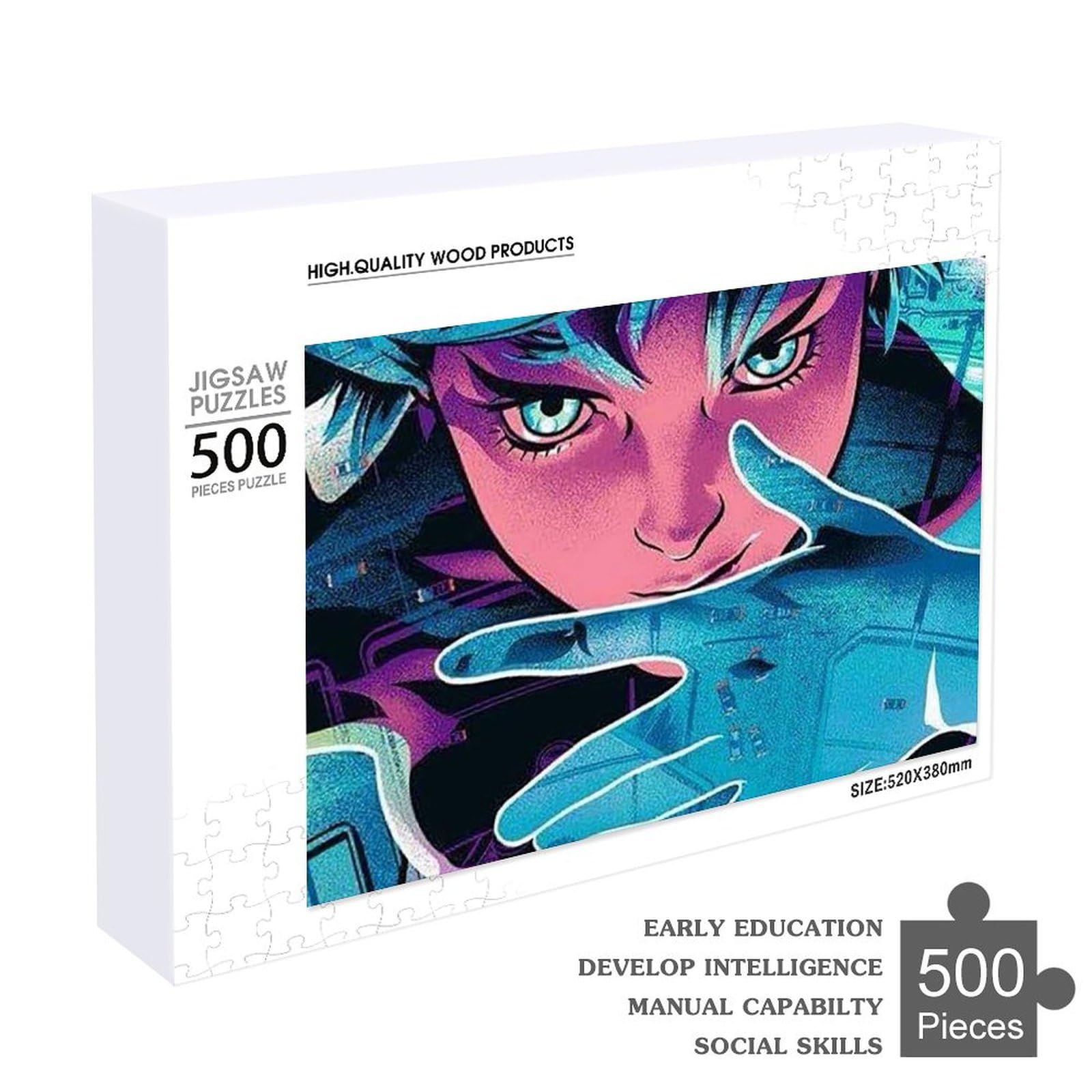 攻殻機動隊 500PIECES JIGSAW PUZZLE Amazon.co.jp: Motoko Kusanagi
