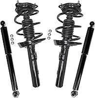 Vista 135 de Detroit Axle - Amortiguadores de muelles helicoidales RWD para Dodge Charger 2012-2020, 2012-2019 Challenger 2 Amortiguadores delanteros completos