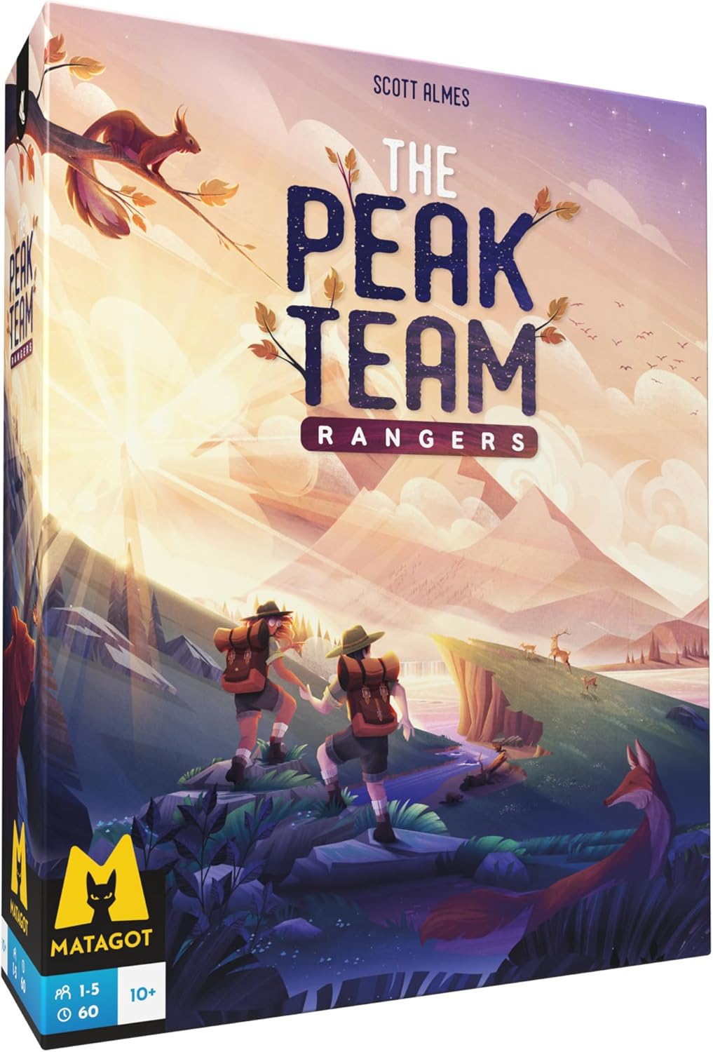 The Peak Team - Cooperative Wildlife Conservation & Exploration Strategy Game for Kids & Adults, Ages 10+, 1-5 Players, 30 Minute Playtime