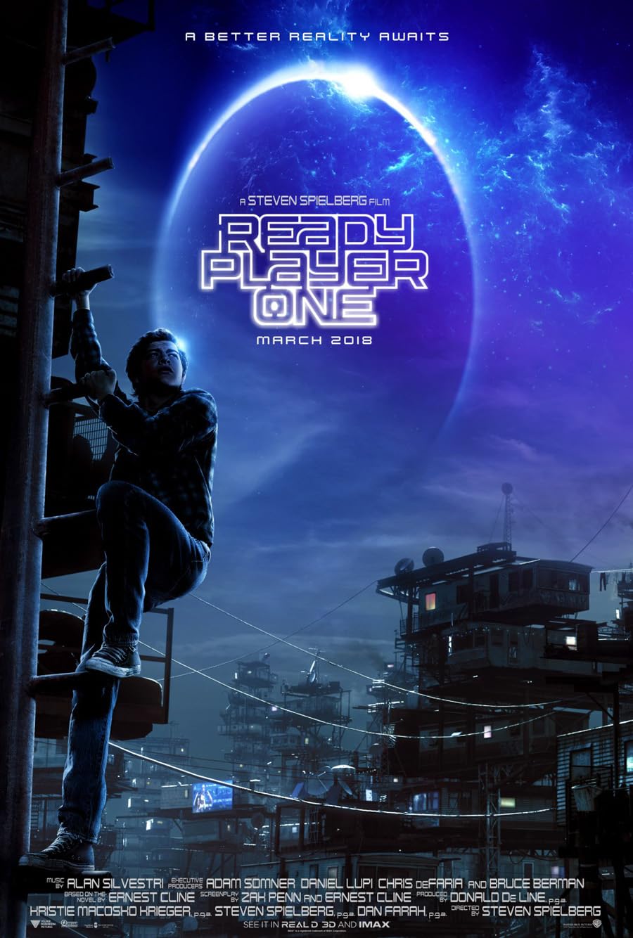 Poster Originale Del Film Ready Player One (2018) Di Spielberg – Stampa Cinematografica Premium