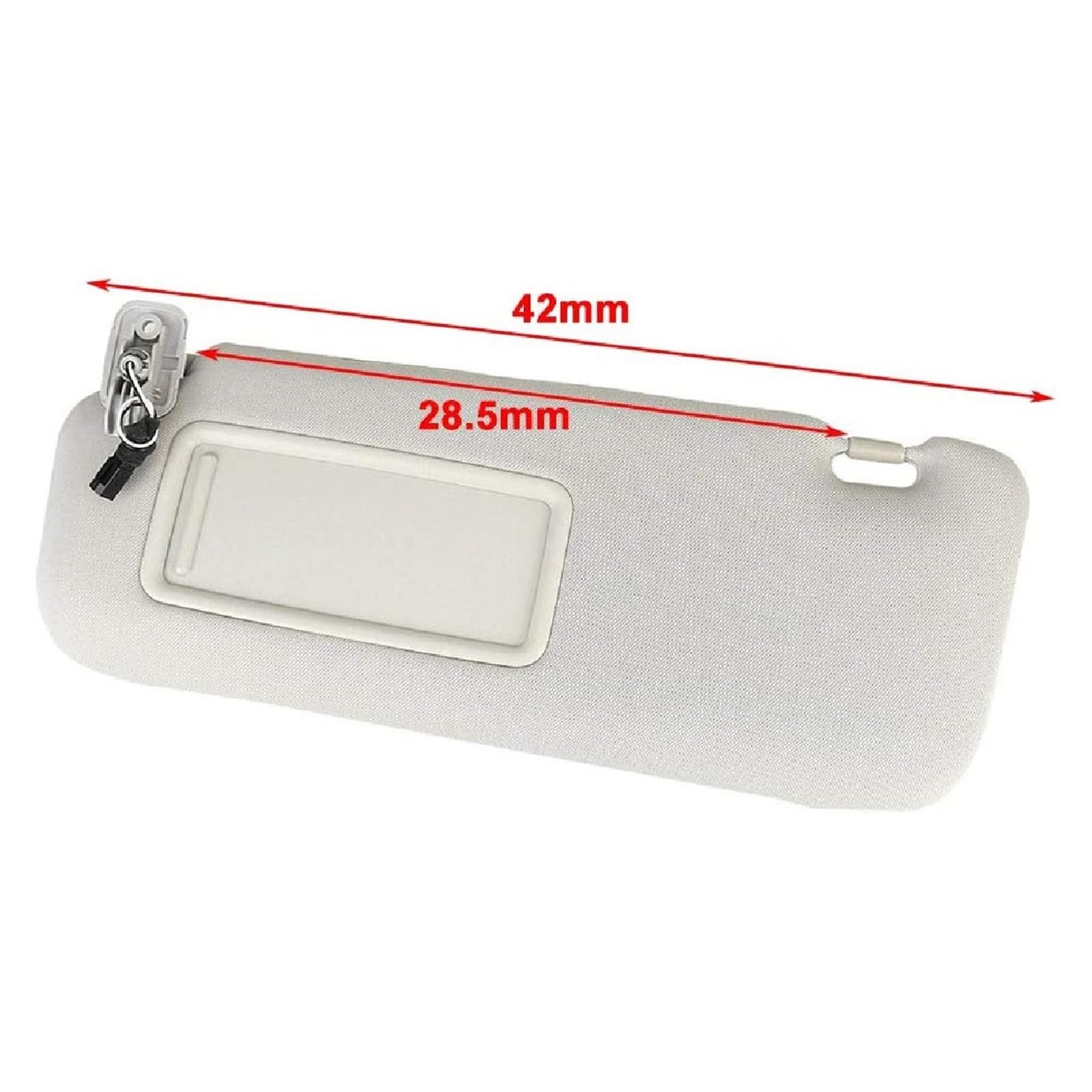 Youxoto Parasol Para Azda 3 2010 2011 2012 2013 Gris Izquierdo Del