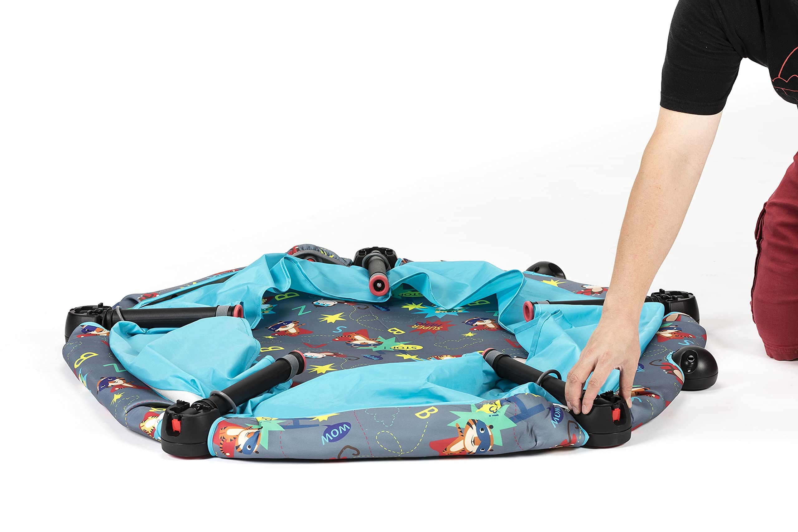 トランポリン大統領 Amazon.co.jp: okiedog スーパーヒーロー 3イン1 多機能トランポリン