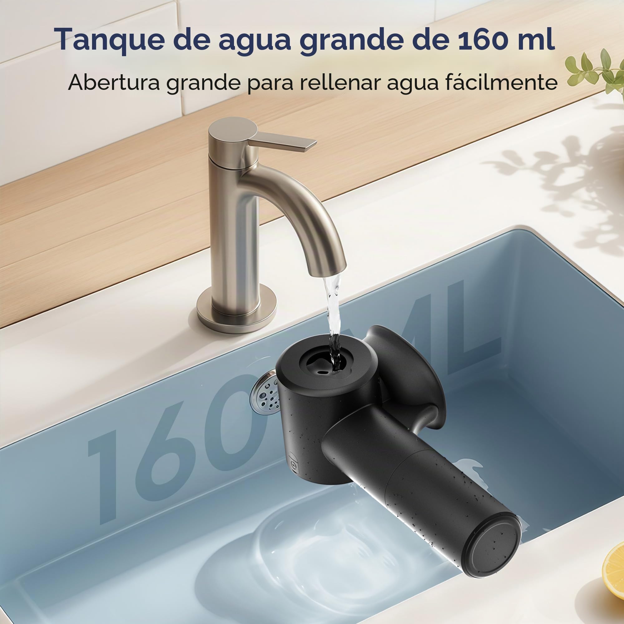 Limpiador de oídos con presión de agua – Kit de eliminación de cerumen eléctrico con sistema de alcantarillado