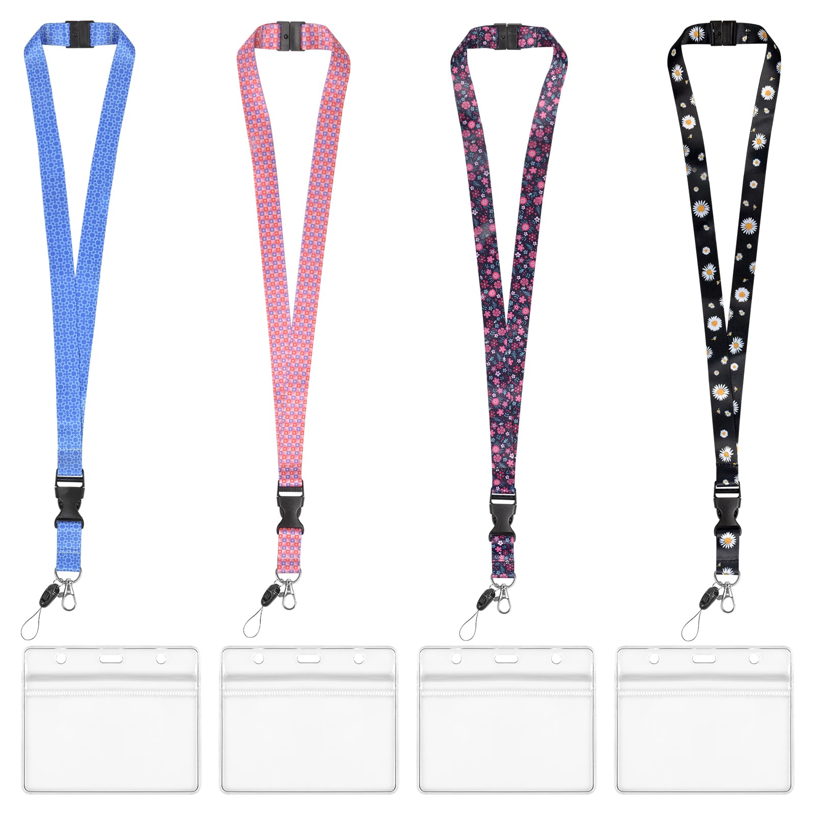 All'ingrosso Design Carino Porta Carte Di Plastica Porta Studenti Carta Di Identit&agrave; Appeso ABS Titolare Della Carta Con Cordino
