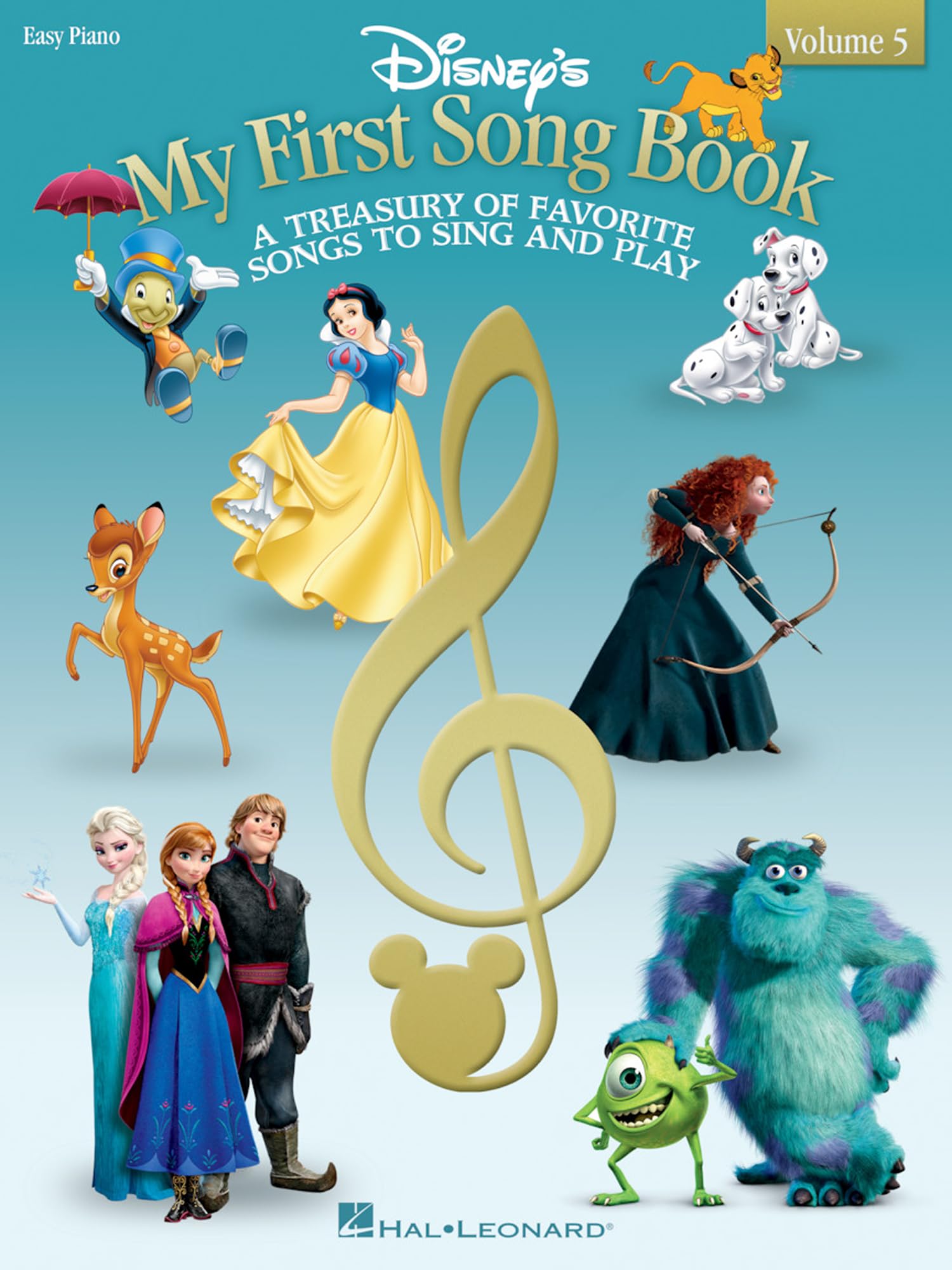 Disney's My First Songbook: Volume 5 (Easy Piano): Volume 5: a Treasury of Favorite Songs to Sing and Play
