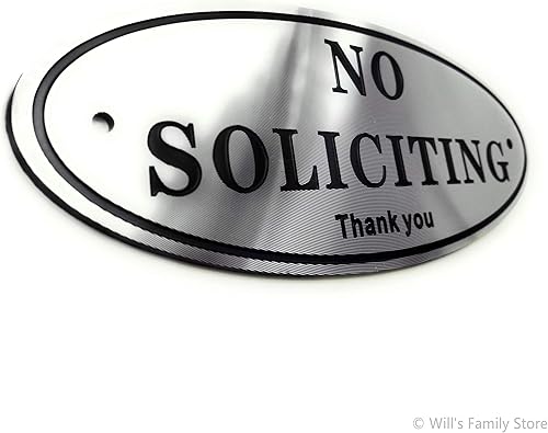 Miniatura 4 de Letrero de aluminio cepillado con letras negras de 2.8 x 7 pulgadas