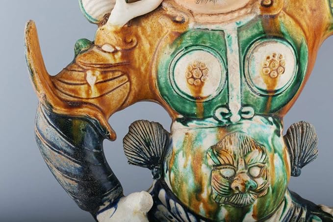 ランキングや新製品 多寶屋 Xp4623 唐三彩 武将 唐物 中国美術 唐 Coastlinetravel Co Uk