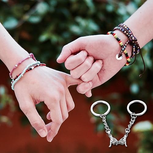Miniatura 5 de Pinky Promise - Regalo para parejas, regalo de aniversario de un año, San Valentín, novio, regalos de cumpleaños para novio, novia, mejor amigo,