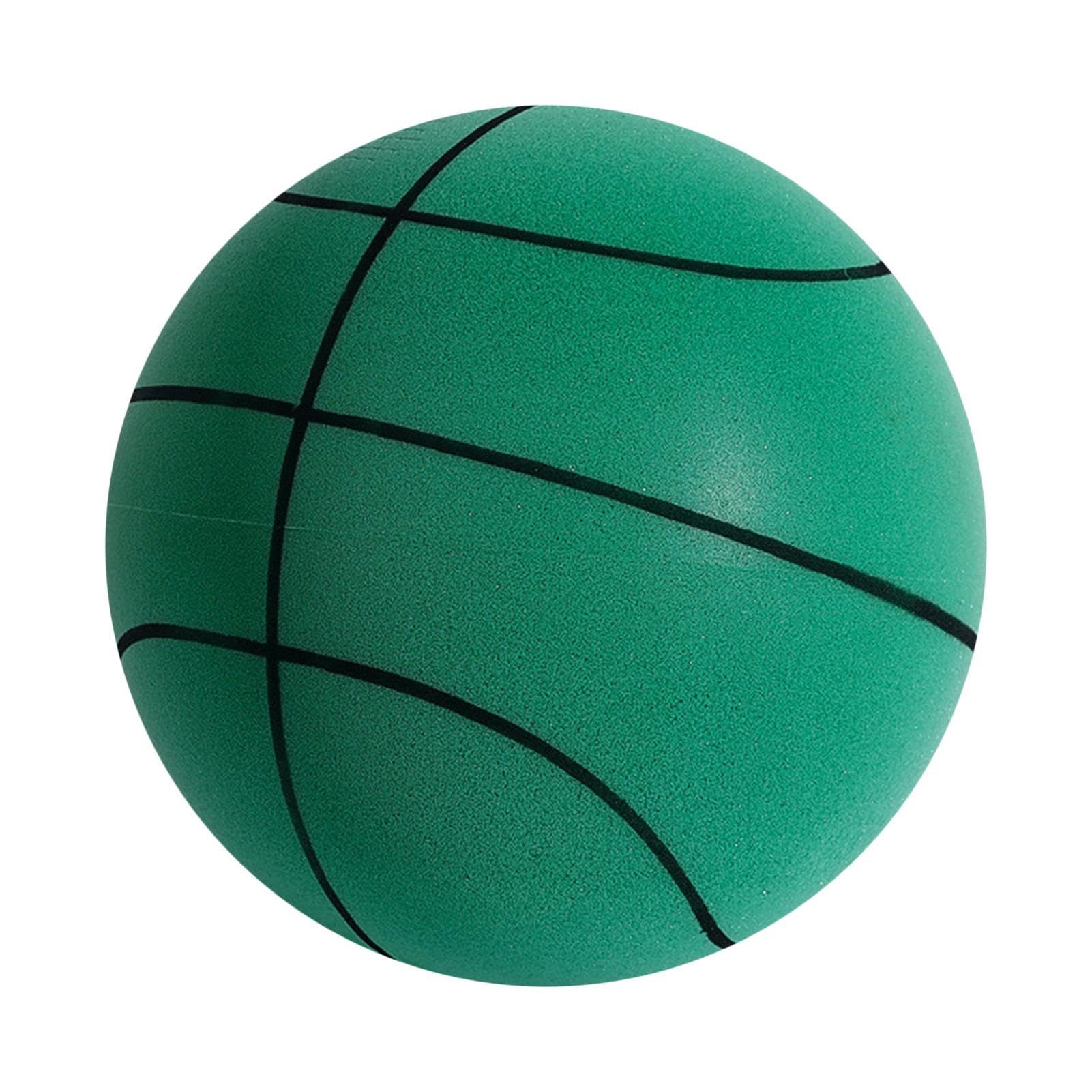 Generico Basket tranquillo - Palline silenziose Palla silenziosa per | interni leggera e sicura | Pallacanestro da allenamento resistente agli urti per sale giochi, cortili, palestre, cortili