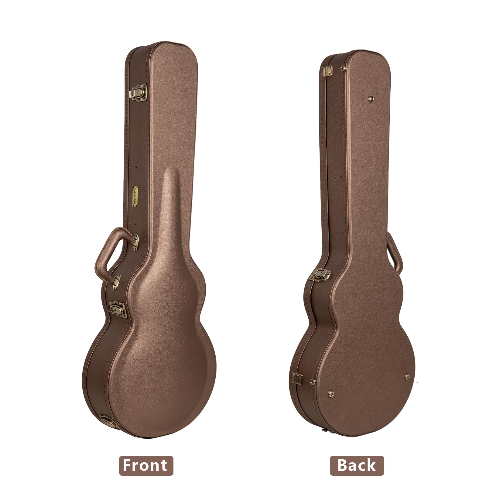 Amazon.com: Crossrock Wooden Electric Guitar Case for Les Paul