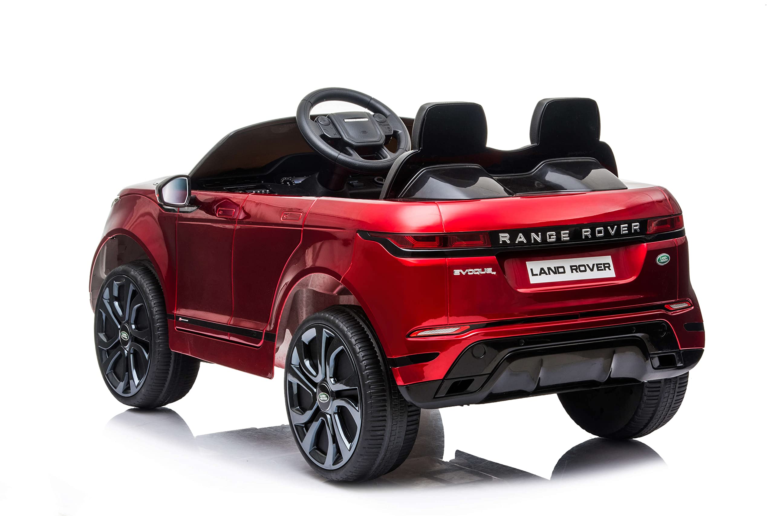 Buy RICCO TOYS 12V 10A Range Rover EVOQUE Licensed Kids Electric Ride On Car with Leather Seats