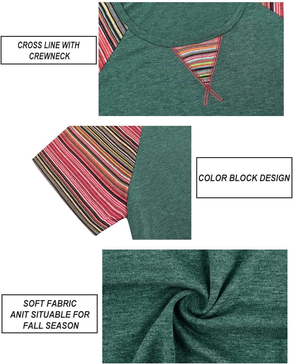 CARCOS Plus Size Tops for Women Short Sleeve Shirt Summer Star/Leopard/Tie Dye/Flower Crewneck Pullover Tunic XL-5XL - Image 5