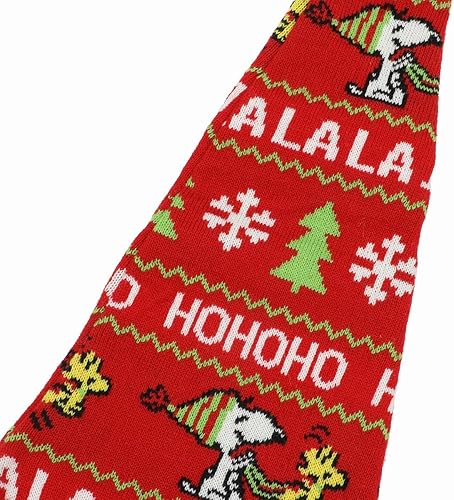 Miniatura 3 de Bioworld Peanuts Snoopy y Woodstock Patrón Adulto Navidad Santa Sombrero Multicolor, Multi colorido