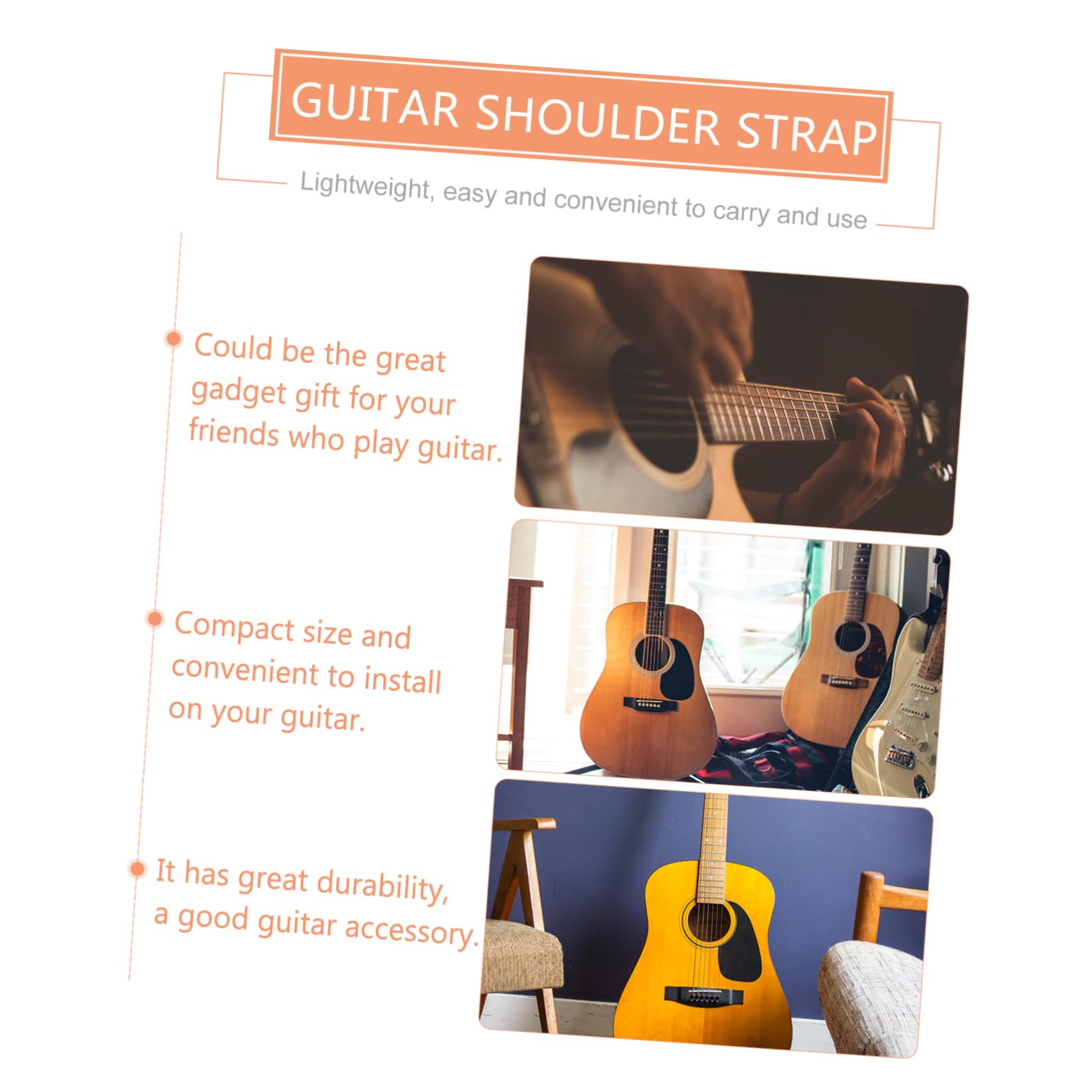 HEMOTON 20pezzi Plettri Per Chitarra e Accessori Per Musicisti Facili Trasportare e Utilizzare